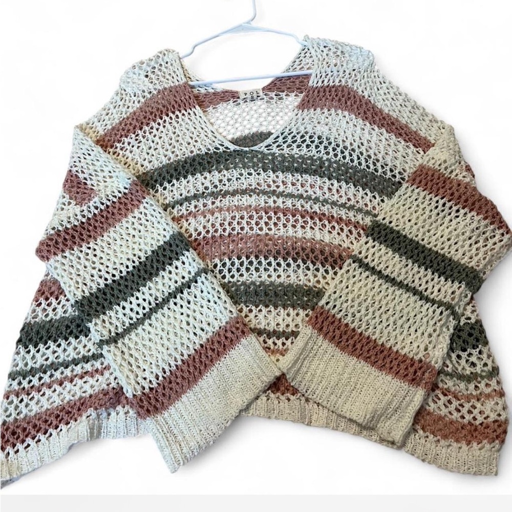 POL Multicolor Striped Sweater